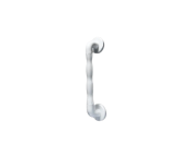 AKW 450x32mm Natural Grip Plastic Grab Rail - White