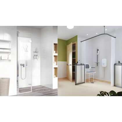 Full & Half Height Shower Doors & Wetroom Screens