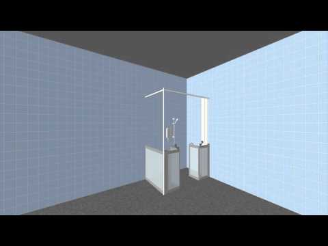 Contour WF32 Half Height Shower Enclosure