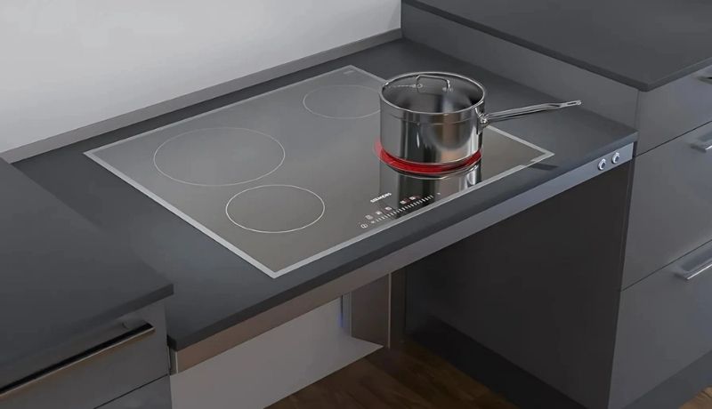 Granberg Baselift LA worktop lift with hob